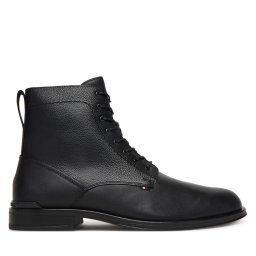 Ботуши Tommy Hilfiger Corporate FM0FM05577 Черен