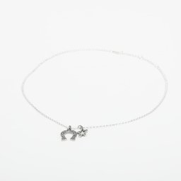 TwoJeys Horseshoe Necklace Silver Universal