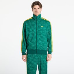 Суитшърт adidas Firebird Loose Monogram Track Top Collegiate Green M