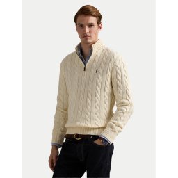 Polo Ralph Lauren Пуловер 710810841015 Бежов Regular Fit
