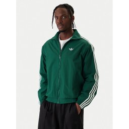 adidas Суитшърт Firebird KC8018 Зелен Regular Fit