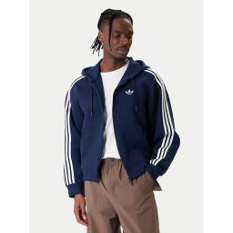 adidas Суитшърт adicolor Spacer KD4086 Тъмносин Loose Fit