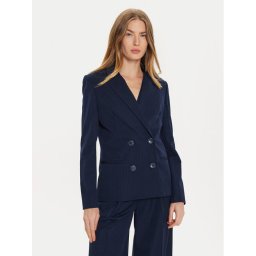 TWINSET Сако 242TP2150 Тъмносин Regular Fit