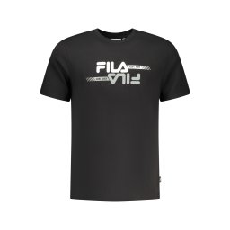 FILA черна тениска с къс ръкав
