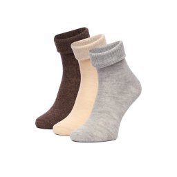 Nine West Дълги чорапи CEO_KR_NW_101_W_AW25_(3-PACK) Цветен
