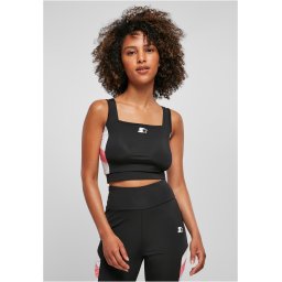 Women's starting sports top black/white