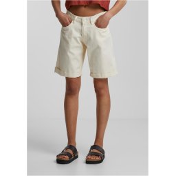 Women's Organic Cotton Bermuda Trousers - Beige