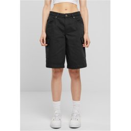 Women's cargo shorts black