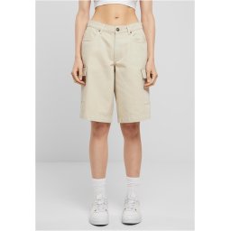 Women's cargo shorts beige