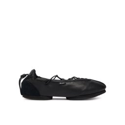 Polo Ralph Lauren Балеринки Blrna Lce Up 804P08221001 Черен