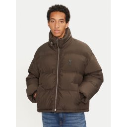 AMI Paris Зимно яке HJK403.PA0009 Кафяв Regular Fit