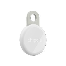 Тракер за ключове CHIPOLO, LOOP, iPhone, Android, Rechargeable, Бял