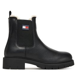 Боти тип челси Tommy Jeans Tjw Chelsea Boot Wl EN0EN02826 Черен