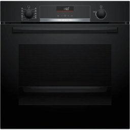 Фурна за вграждане Bosch HBG536EB4, Обем 71 л, Сензорно управление, Airfry, 3D Hotair, LCD дисплей, Черен