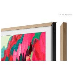 Customisable Frame 2025 75" Wood Color