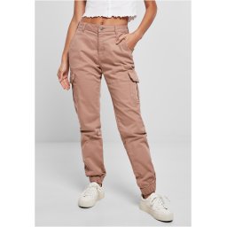 Women's high-waisted dukrose trousers