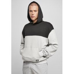 Upper Block Hoody Light Asphalt/Black