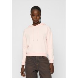 Women's pink hooded