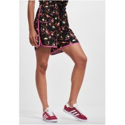 Women's Patterned Waikiki Shorts/Black