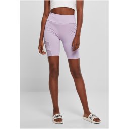 Women's High Waist Tech Mesh Cycle Lila Shorts