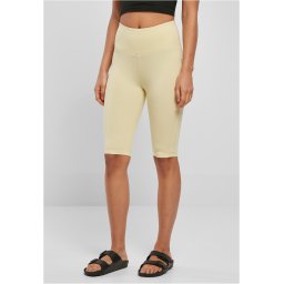 Women's Organic Stretch Jersey Shorts - Soft Yellow