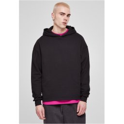 Organic Loose Hoodie Black