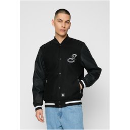 Starter Script College Jacket Black
