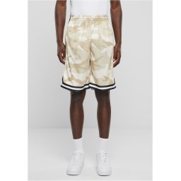 Men's Oversized Mesh Shorts AOP - Camouflage