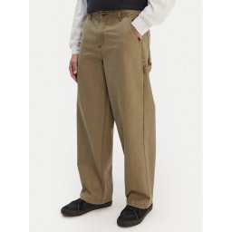 Quiksilver Дънки Mercury Straight Out EQYNP03325 Бежов Wide Leg