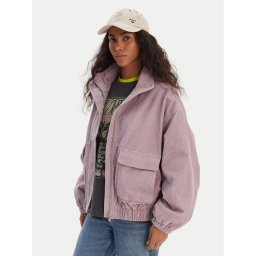 Roxy Преходно яке Slow Song II ERJJK03646 Виолетов Relaxed Fit