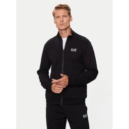 EA7 Emporio Armani Суитшърт 8NPM31 PJVRZ 1200 Черен Regular Fit