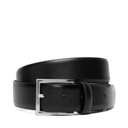 Мъжки колан BOSS 50522768 Черен