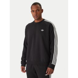 adidas Суитшърт 3-Stripes KE3550 Черен Regular Fit