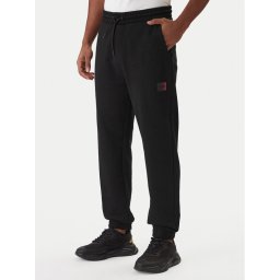 HUGO Долнище анцуг Danopan 50553146 Черен Relaxed Fit