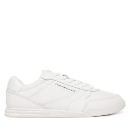 Сникърси Tommy Hilfiger Lopro Cup Leather FM0FM05677 Бял