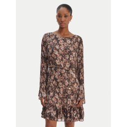Guess Ежедневна рокля W6RK37 WJ712 Кафяв Regular Fit