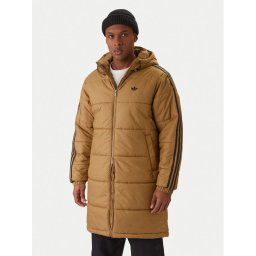 adidas Зимно яке adicolor JW5847 Бежов Loose Fit