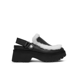 Ugg Чехли W Esmee Leather Clog 1171507 Черен