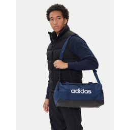 adidas Сак Linear Duffel Bag Small IN6111 Тъмносин