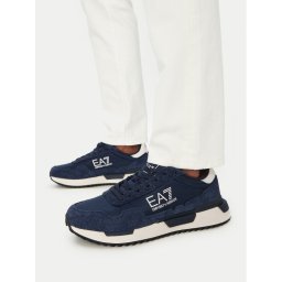 EA7 Emporio Armani Сникърси 7X000380 AF19175 MZ157 Тъмносин