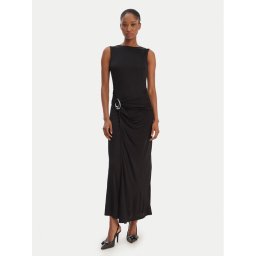 HUGO Официална рокля Nastasiel 50554034 Черен Slim Fit