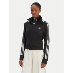 adidas Суитшърт Firebird adicolor JY2613 Черен Regular Fit