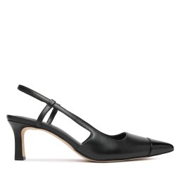 Обувки на ток MICHAEL Michael Kors Alora Toe Cao Mid Sling 40R6AOMS1L Черен