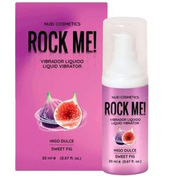 Течен вибратор с аромат на Смокиня "NUEI ROCK ME FIG" 20 мл