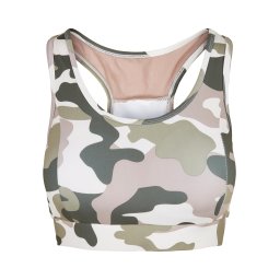 Women's Tech Mesh Dukrose camo Bra