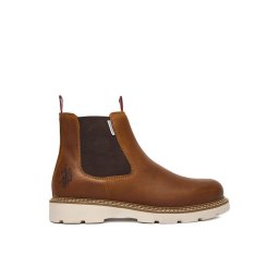 U.S. Polo Assn. Боти тип челси EO-PATRIZ002M/ELE1 Кафяв