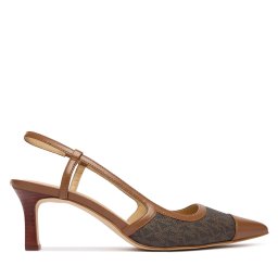 Обувки на ток MICHAEL Michael Kors Alora Toe Cao Mid Sling 40R6AOMS1B Кафяв