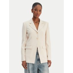 Patrizia Pepe Сако 8S0559/A6F5-W409 Екрю Regular Fit