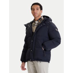 Gant Пухено яке 7006567 Тъмносин Regular Fit