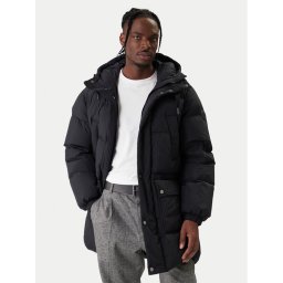 Gant Пухено яке 7006568 Черен Regular Fit